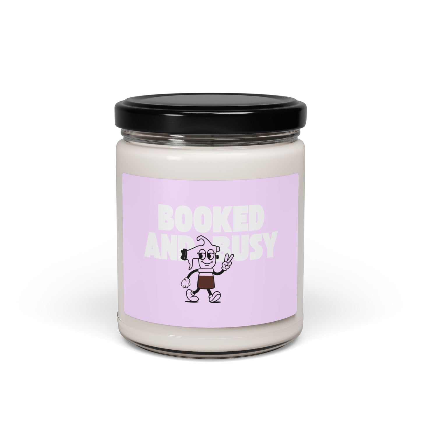 Booked and Busy Scented Soy Candle, 9oz