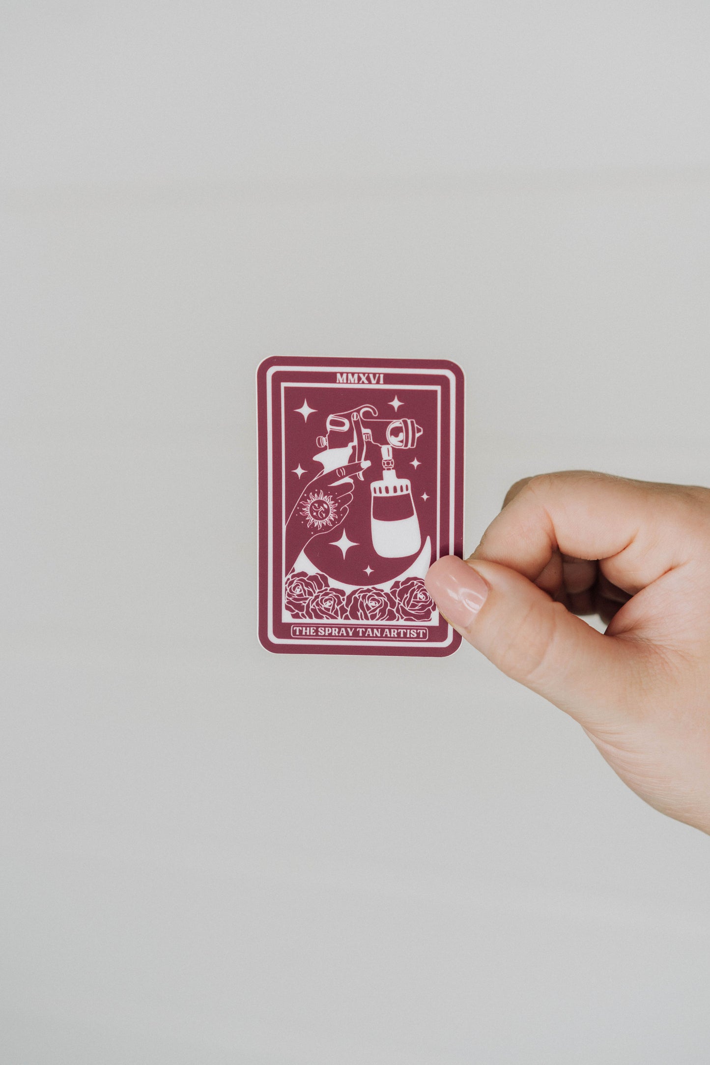 Tarot Card Vinyl Sticker