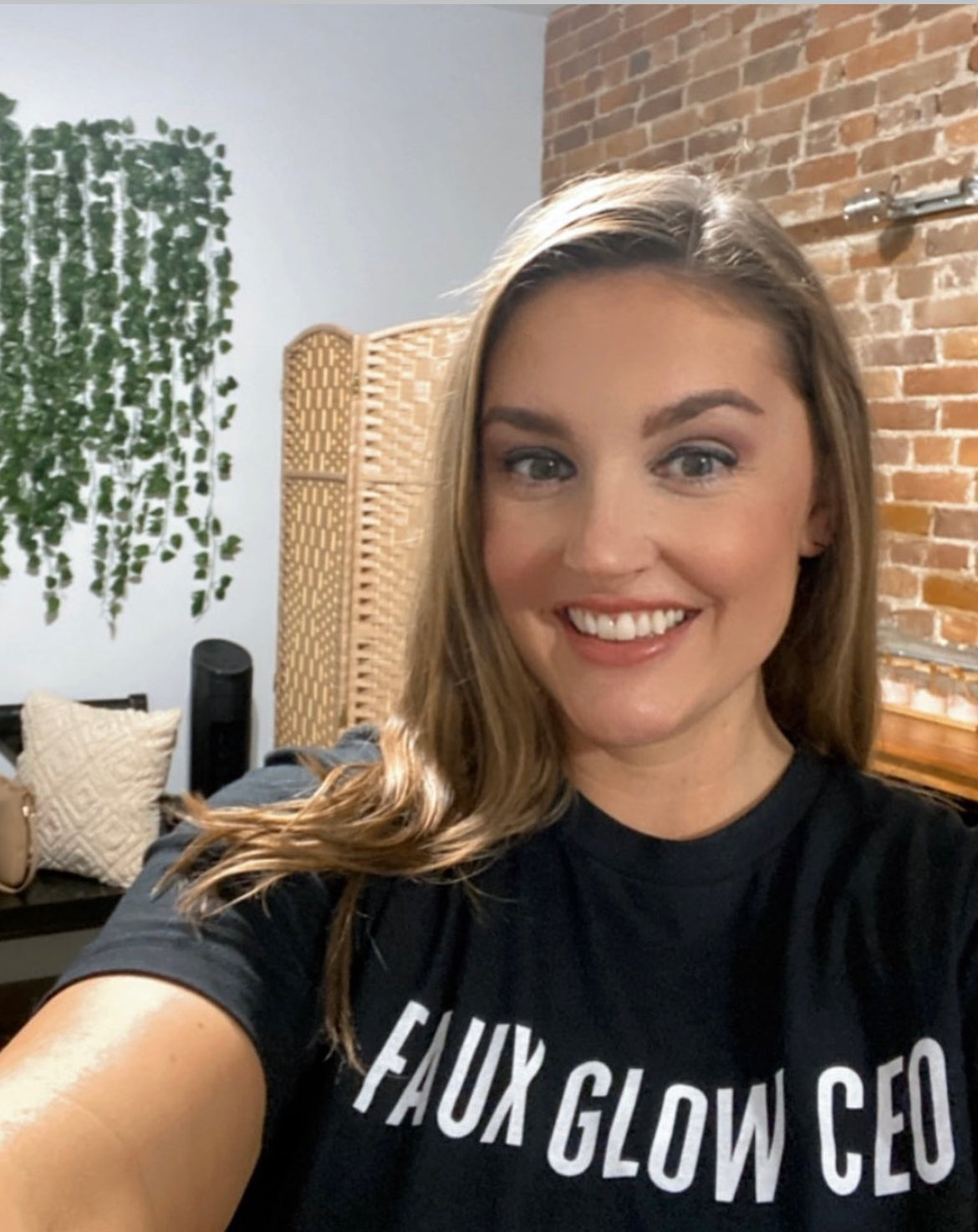 Faux Glow CEO Graphic Tee