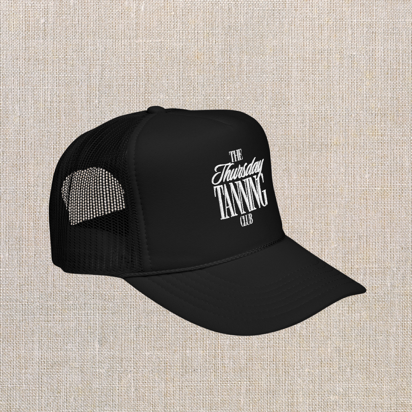 The Thursday Tanning Club Foam Trucker Hat