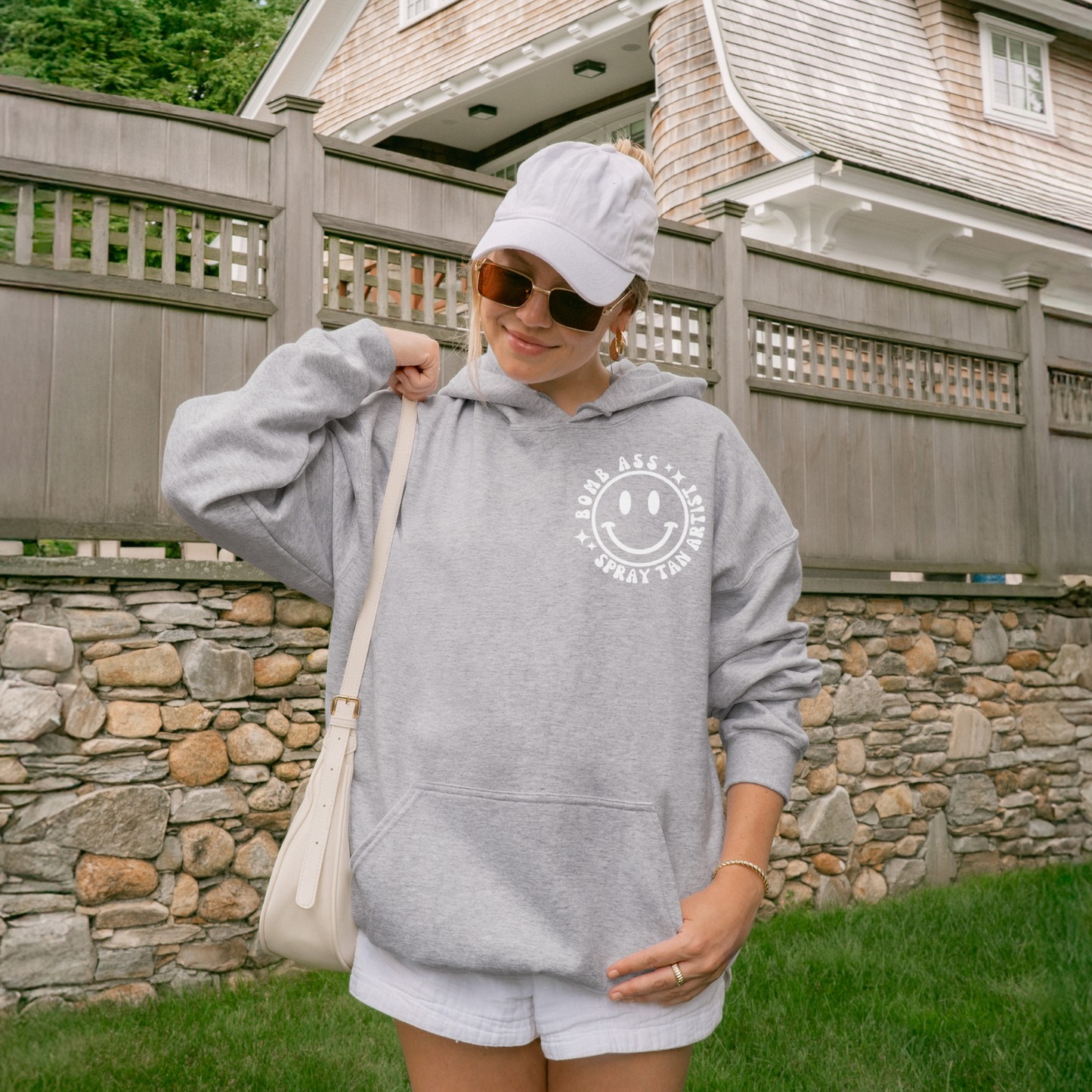 Somebody's Bomb Ass Spray Tan Artist Hoodie