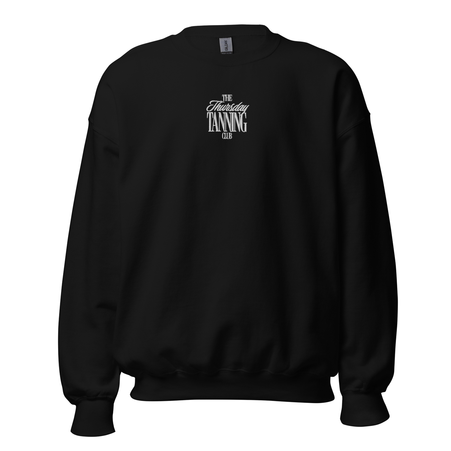 The Thursday Tanning Club Embroidered Crew