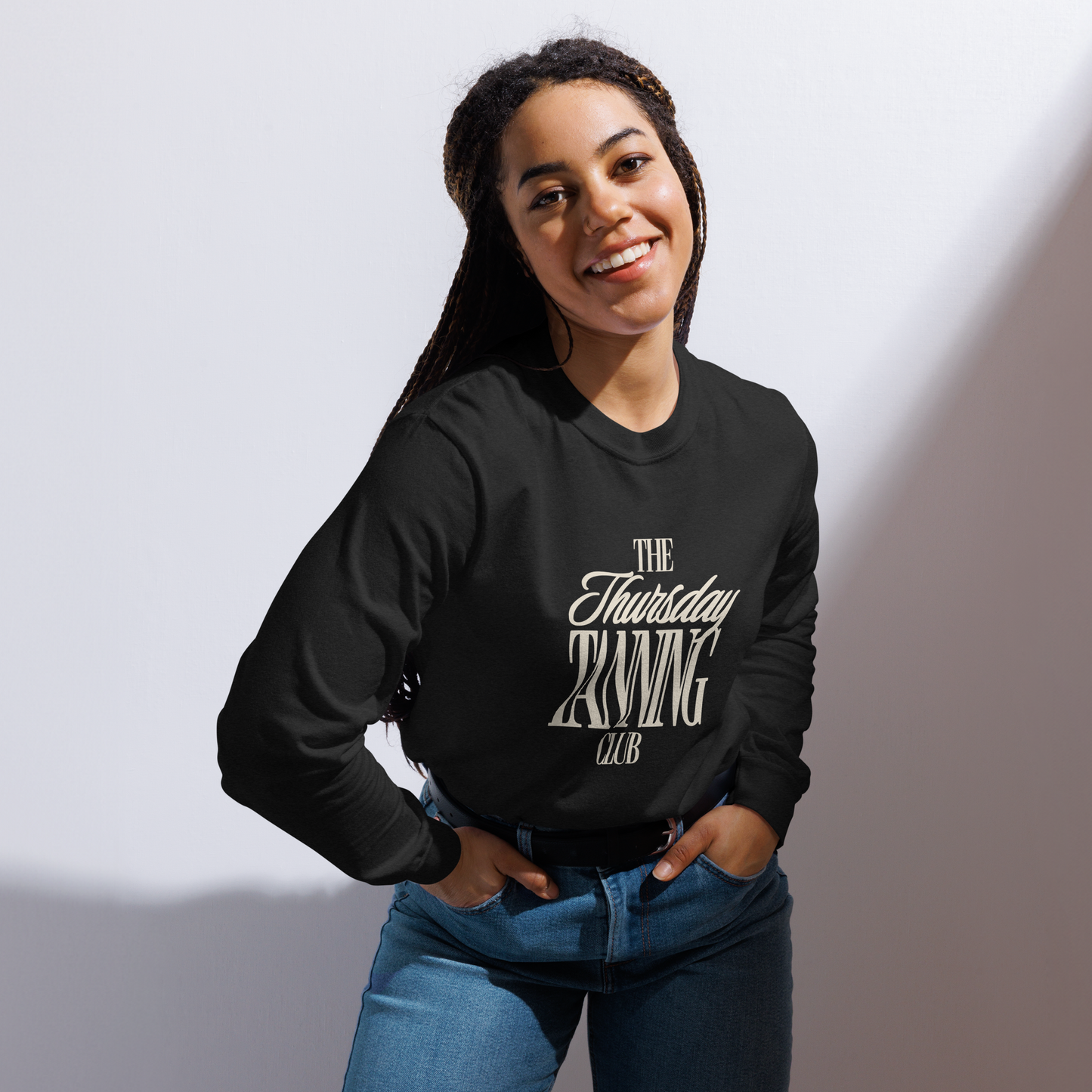 The Thursday Tanning Club Long Sleeve Heavy-Weight Tee