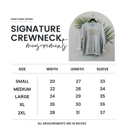 Embroidered Orange Isn't An Option Crew