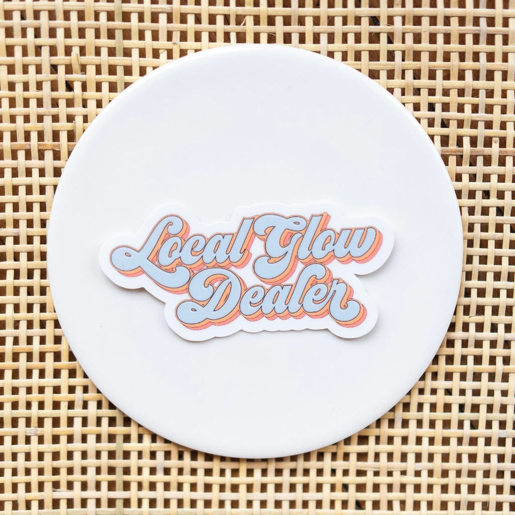 Local Glow Dealer Vinyl Sticker