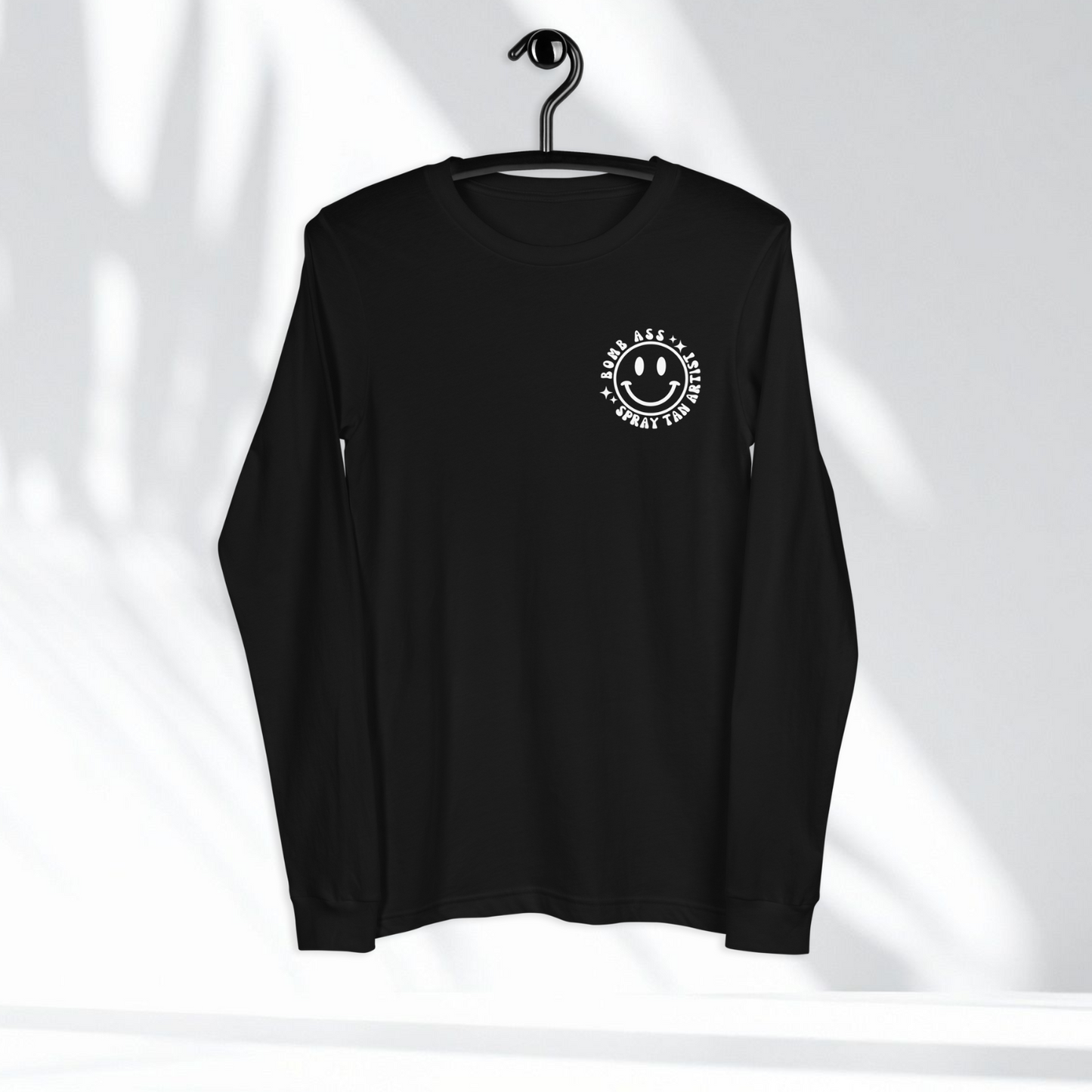 Somebody's Bomb Ass Spray Tan Artist Long Sleeve Tee