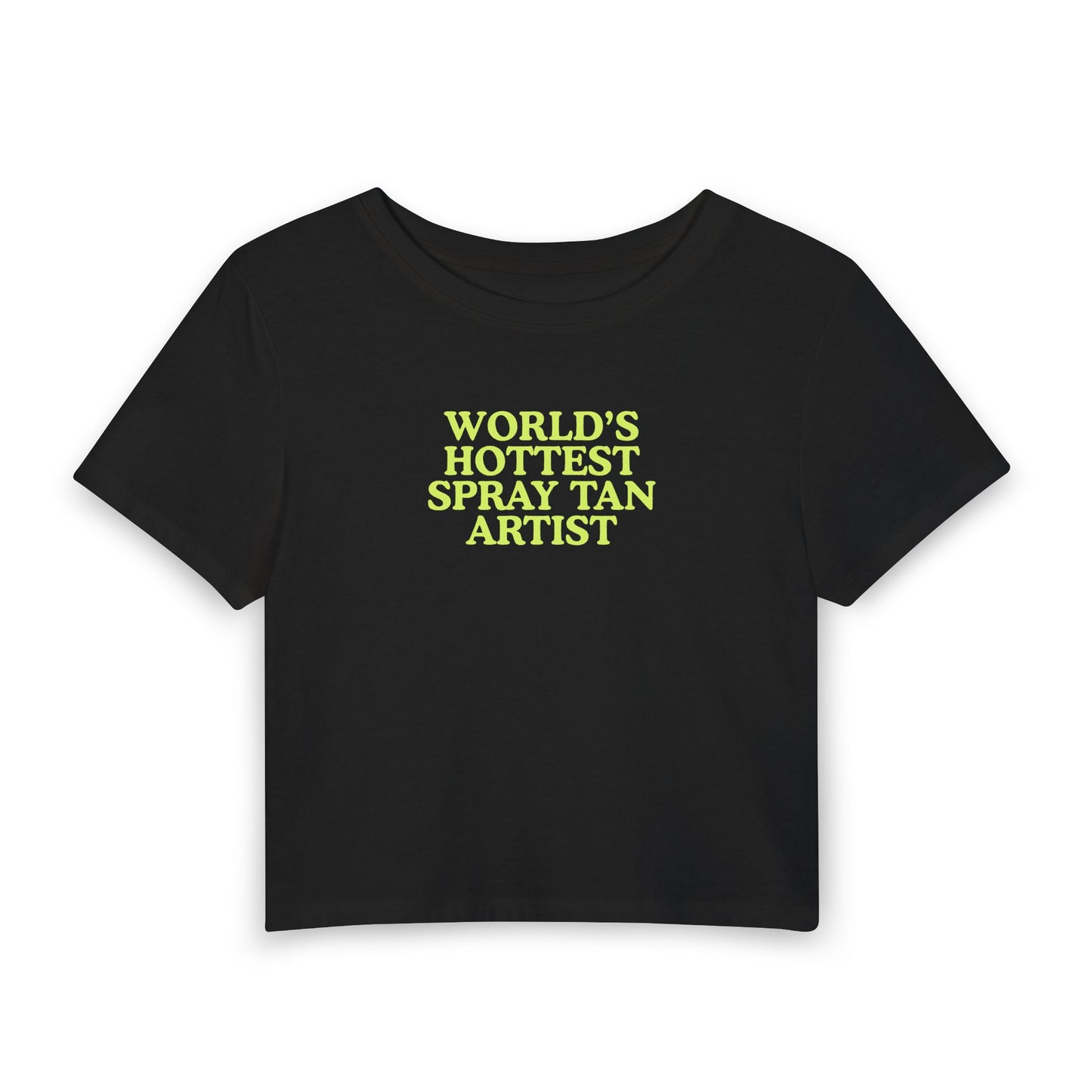 World's Hottest Spray Tan Artist Baby Tee | ALT SUN X SUNNY HUNNY