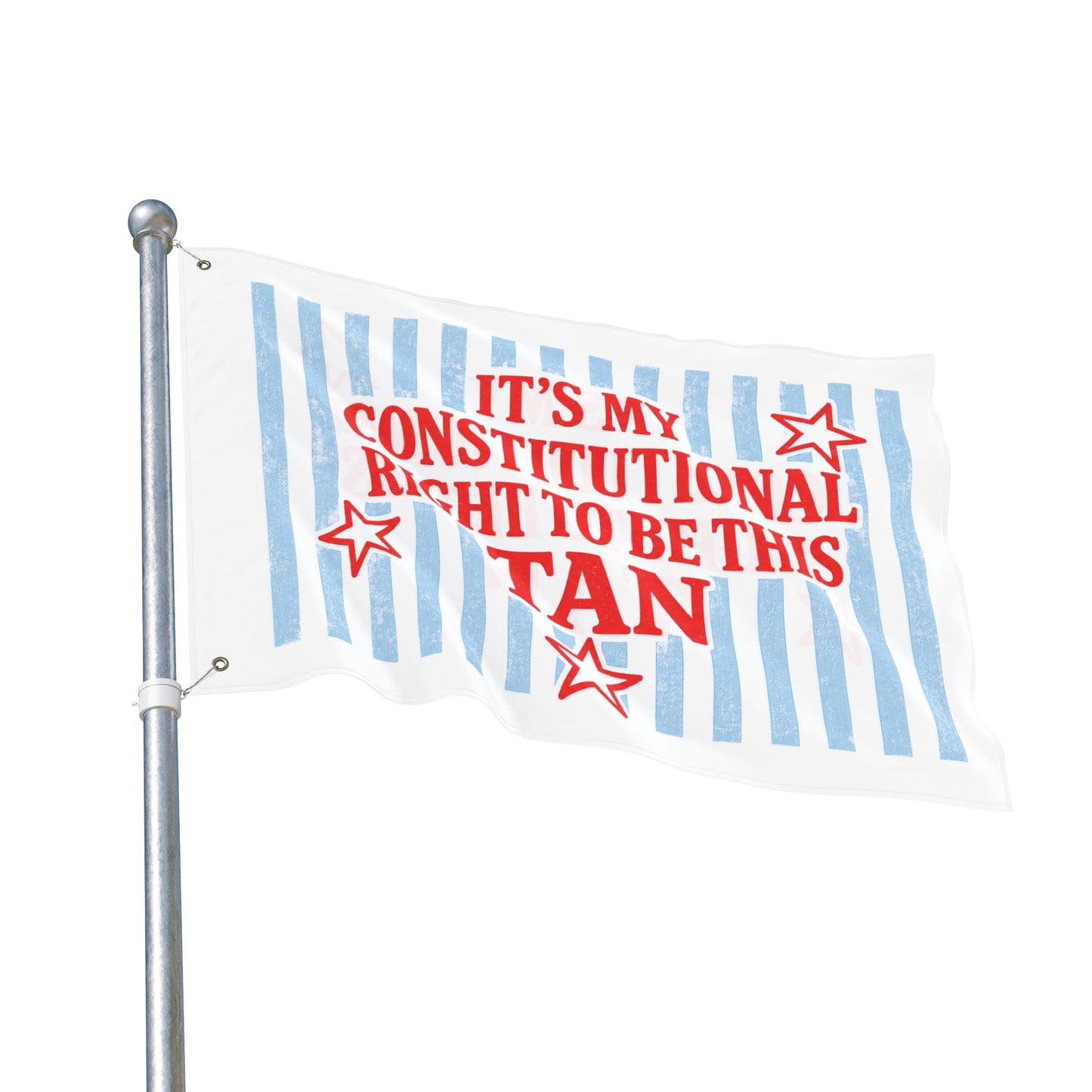 It's My Constitutional Right To Be This Tan Flag