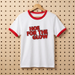 Hoe For The Glow Ringer Tee | GTFU X SUNNY HUNNY