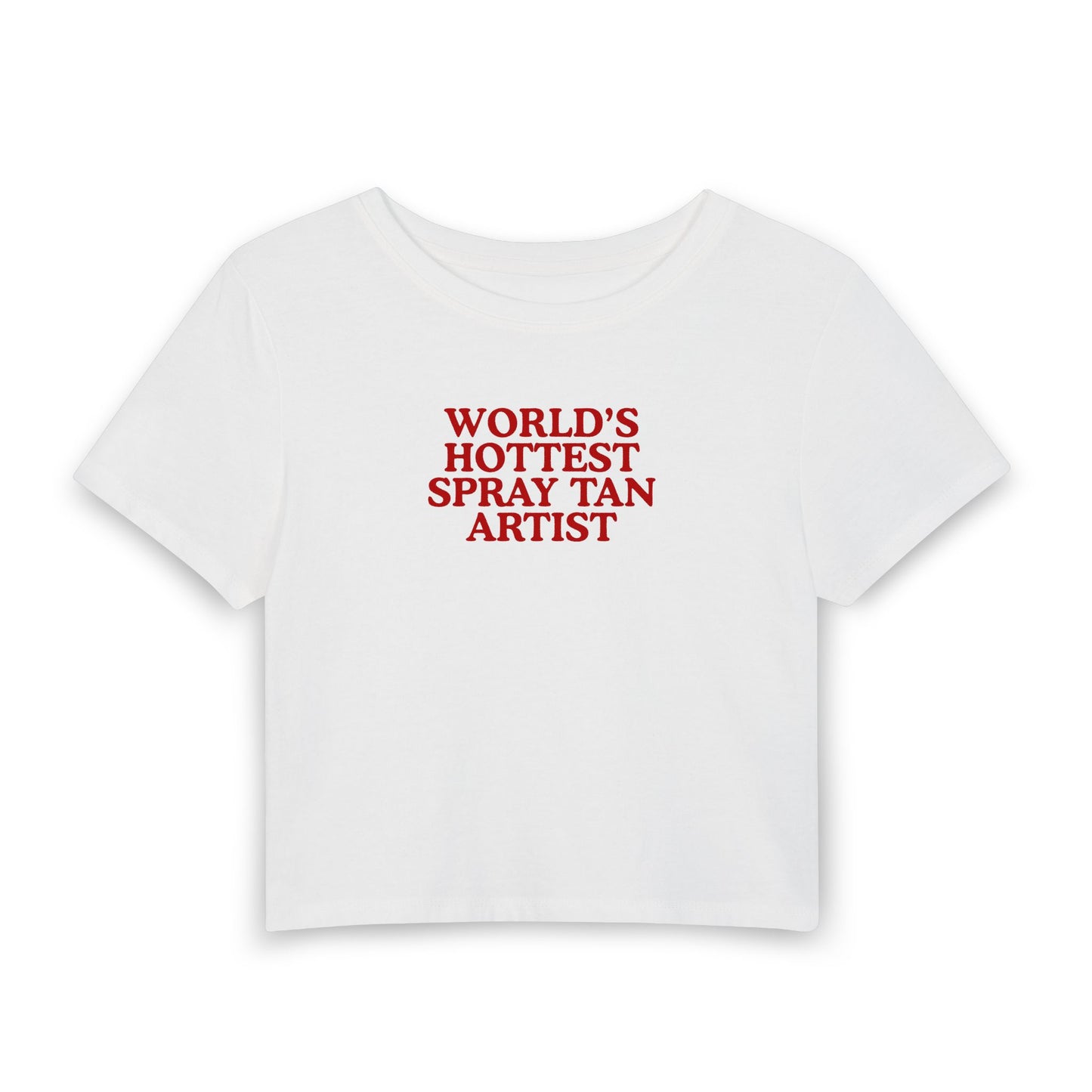World's Hottest Spray Tan Artist Baby Tee | ALT SUN X SUNNY HUNNY