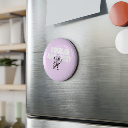 Booked and Busy Magnet