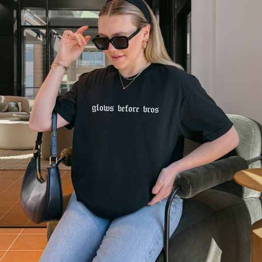 Glows Before Bros Graphic Tee