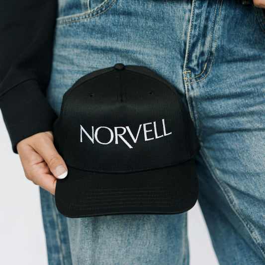 NORVELL Embroidered 5-Panel Cap
