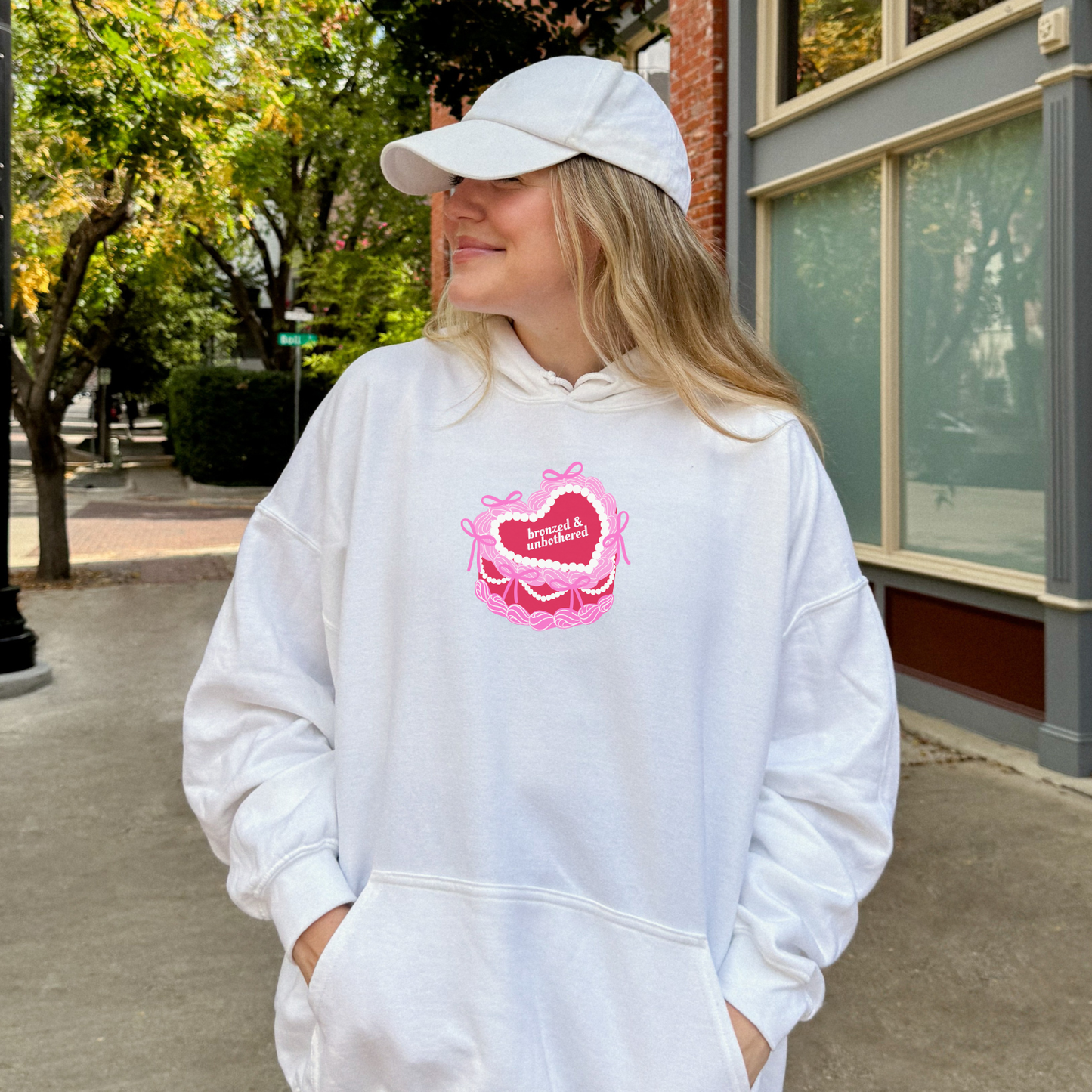 Hoodie Sweatshirt | Bronzed & Unbothered