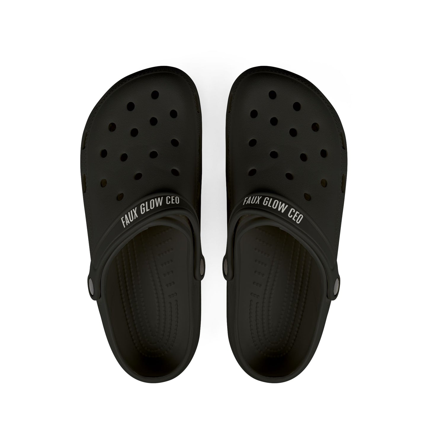 Faux Glow CEO Clogs