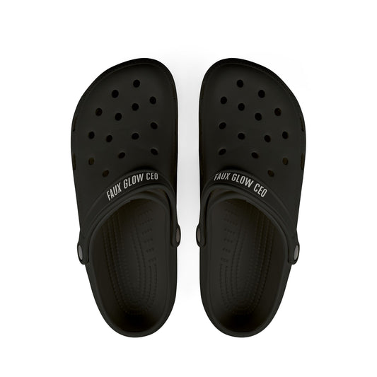 Faux Glow CEO Clogs