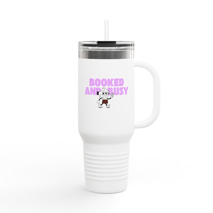 Insulated Travel Mug 40oz | Booked and Busy