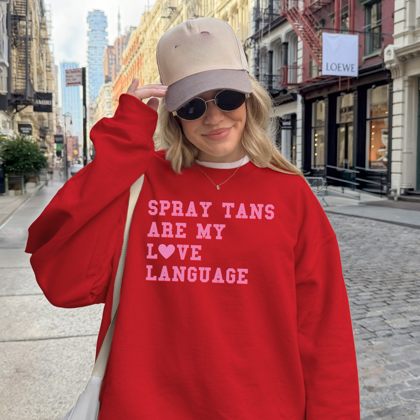 Spray Tans Are My Love Language Crew