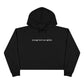 Orange Isn't An Option Cropped Hoodie