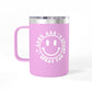 Somebody's Bomb Ass Spray Tan Artist Insulated Coffee Mug 15oz