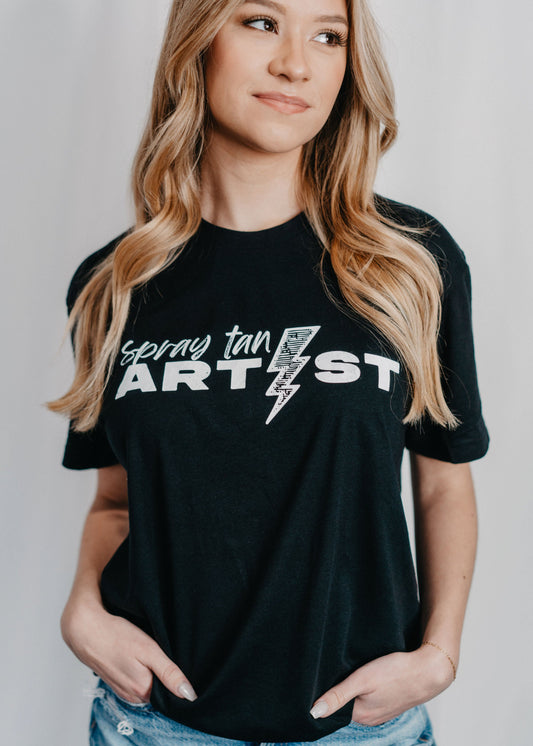 Spray Tan Artist Graphic Tee