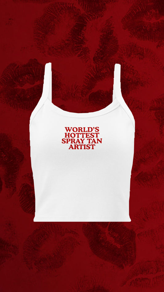 World's Hottest Spray Tan Artist Tank Top | ALT SUN X SUNNY HUNNY
