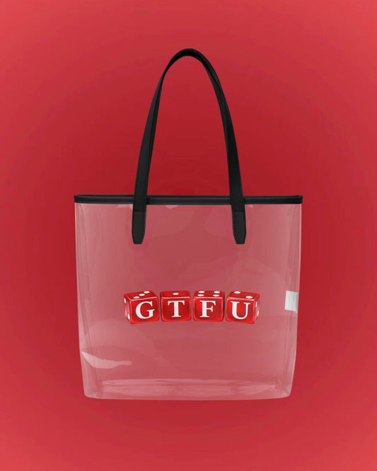 Dice Clear Tote Bag | GTFU X SUNNY HUNNY