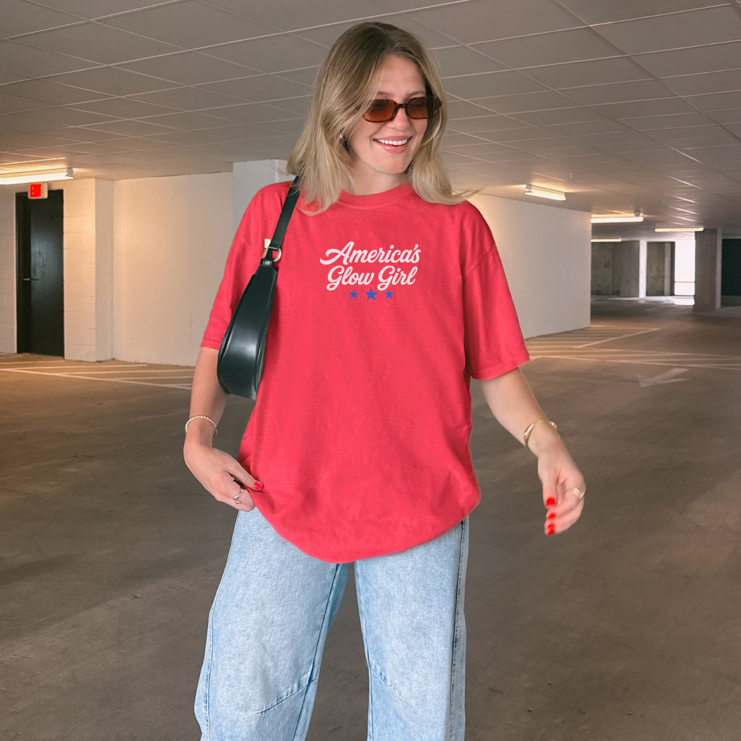 America's Glow Girl Graphic Tee