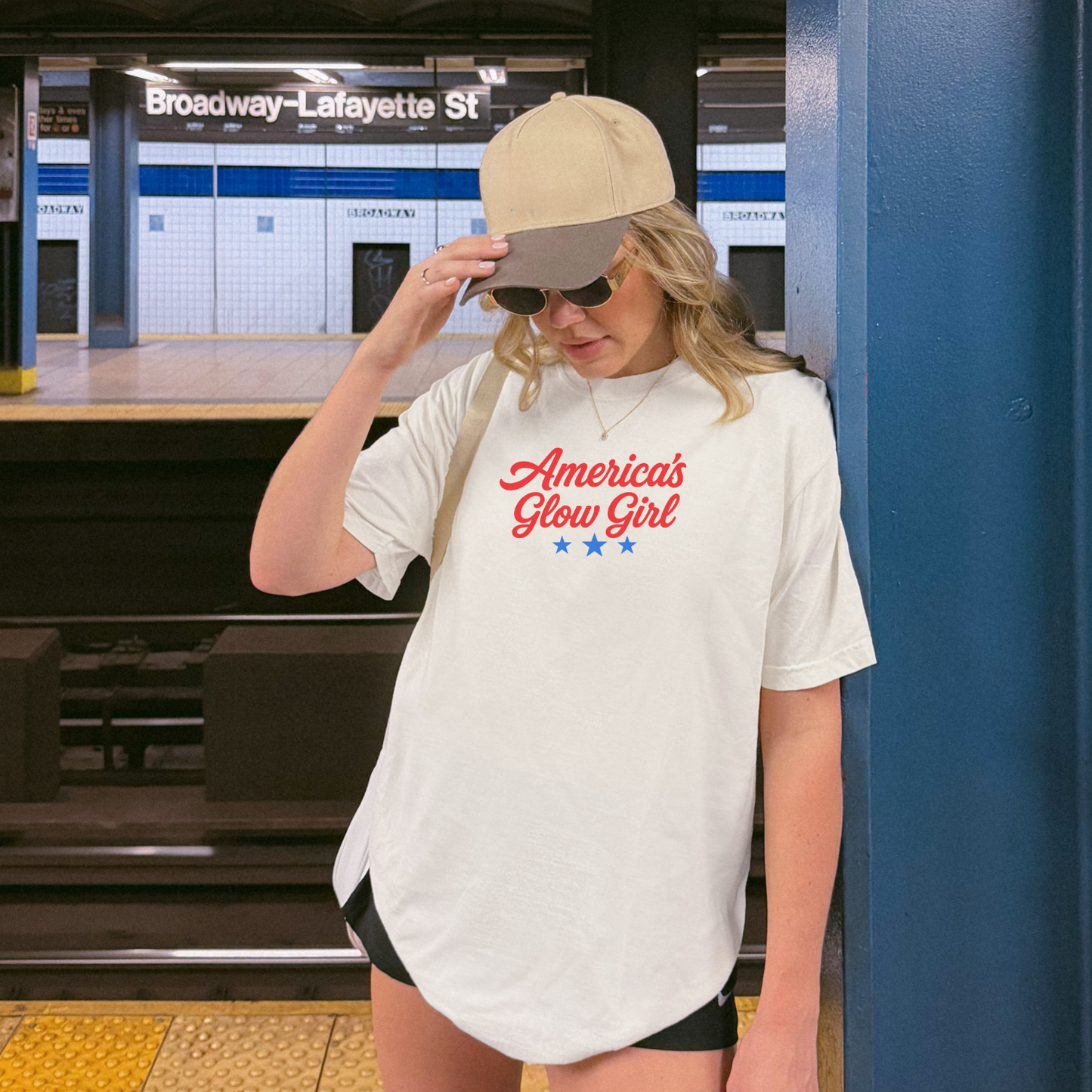 America's Glow Girl Graphic Tee
