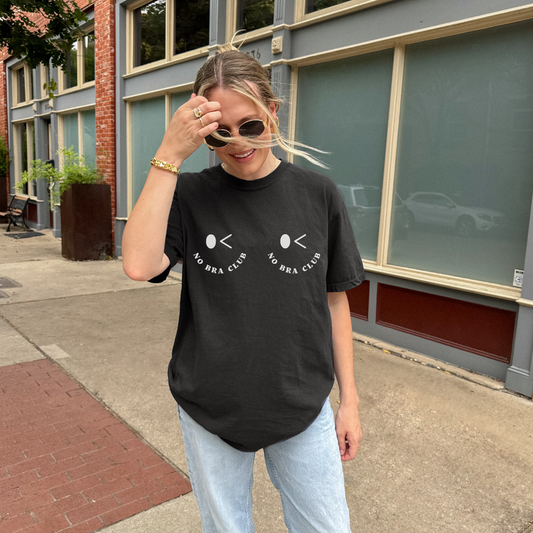 No Bra Club Graphic Tee