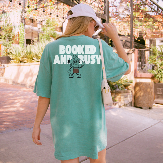 Booked And Busy Graphic Tee