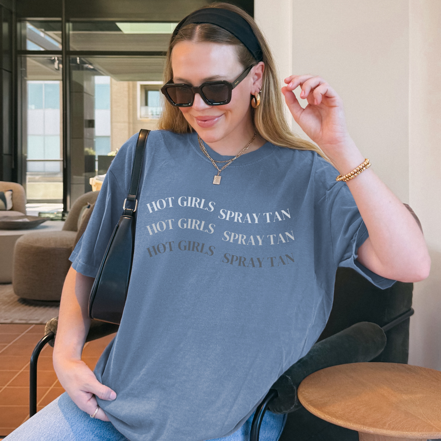 Hot Girls Spray Tan Graphic Tee