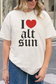 I ♥  Alt Sun Graphic Tee | ALT SUN X SUNNY HUNNY