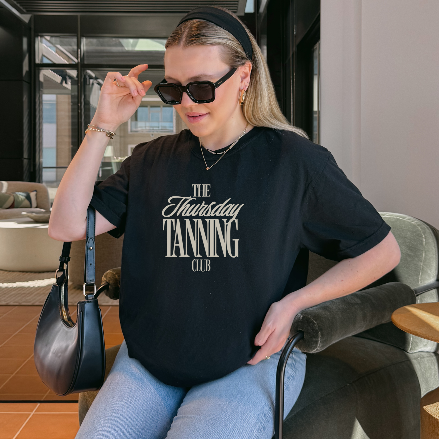 Graphic Tee | The Thursday Tanning Club – Sunny Hunny Apparel