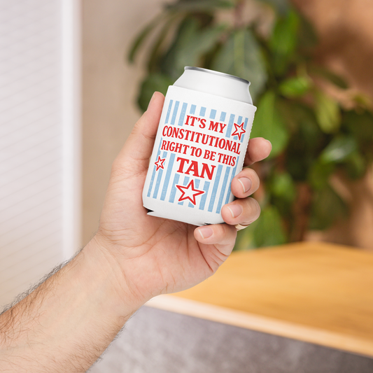 Constitutional Right To Be Tan Koozie