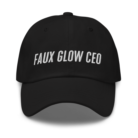 Faux Glow CEO Embroidered Hat