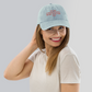 Constitutional Right To Be Tan Embroidered Denim Hat