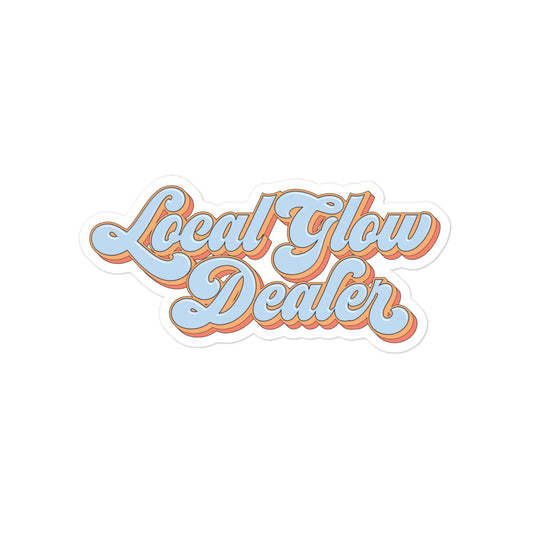 Local Glow Dealer Vinyl Sticker