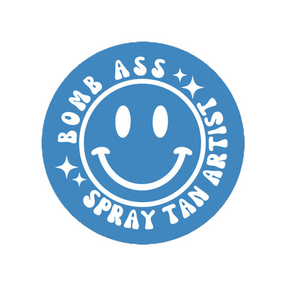 Somebody’s Bomb Ass Spray Tan Artist Vinyl Sticker