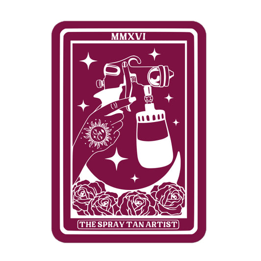 Tarot Card Vinyl Sticker