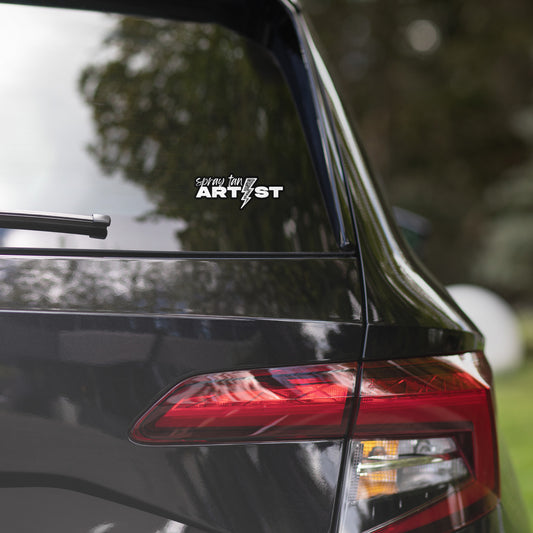 Spray Tan Artist Vinyl Sticker
