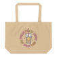 Large Organic Cotton Tote | Fueled By Iced Coffee And Spray Tans