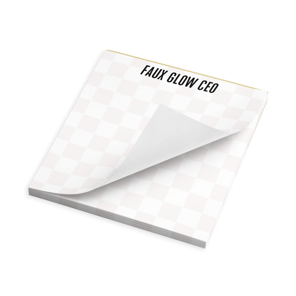 Notepad | Faux Glow CEO