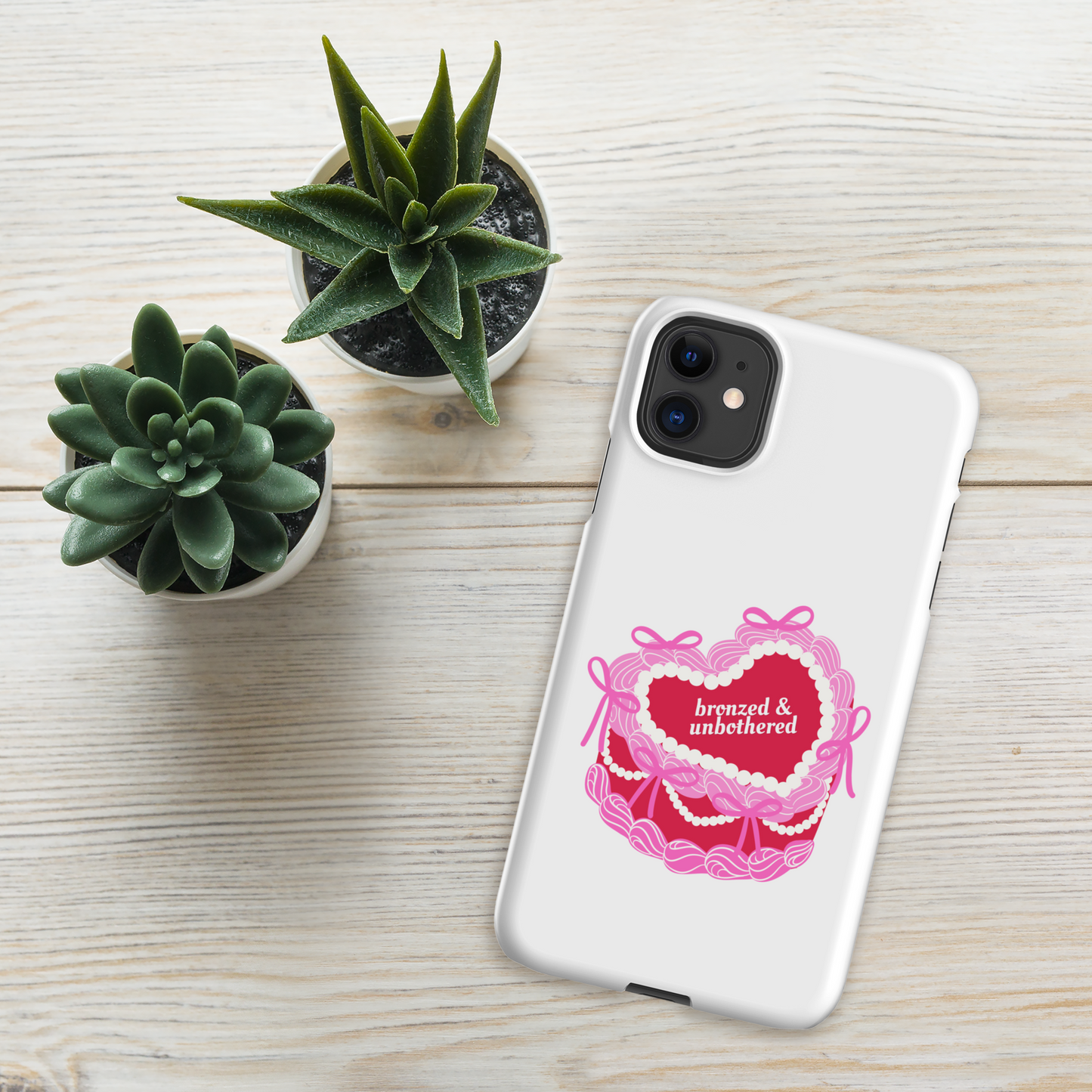 Snap case for iPhone® | Bronzed & Unbothered