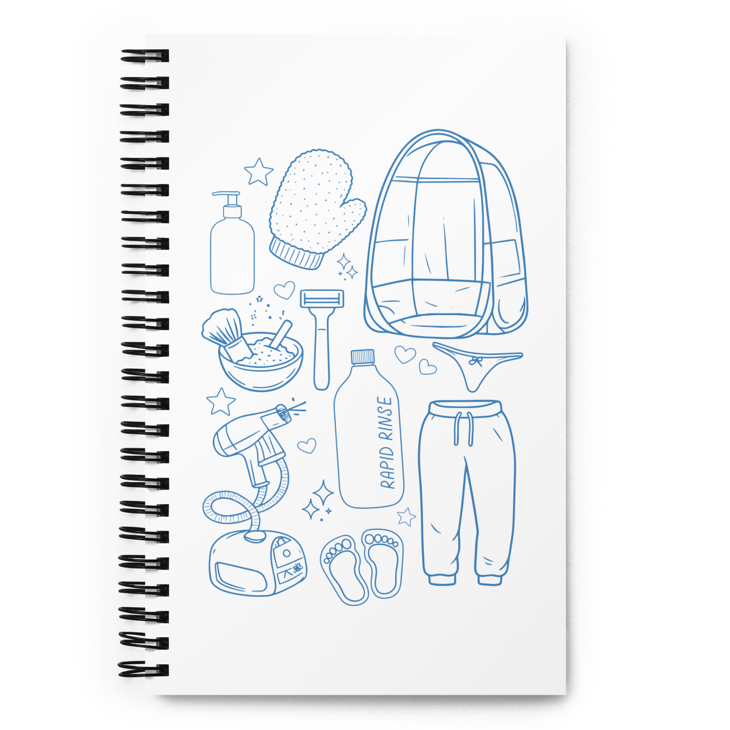 Spiral Notebook | Spray Tan Starter Pack