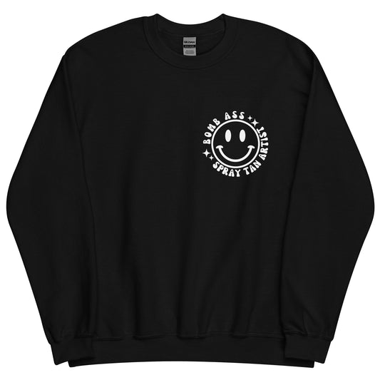 Crewneck Sweatshirt | Somebody's Bomb Ass Spray Tan Artist