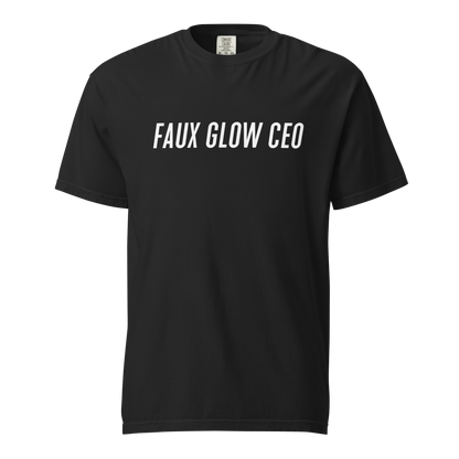 Graphic Tee | Faux Glow CEO