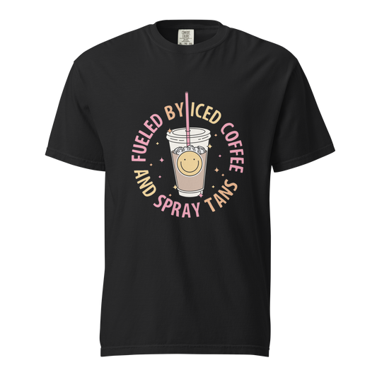 Graphic Tee | Fueled By Iced Coffee And Spray Tans