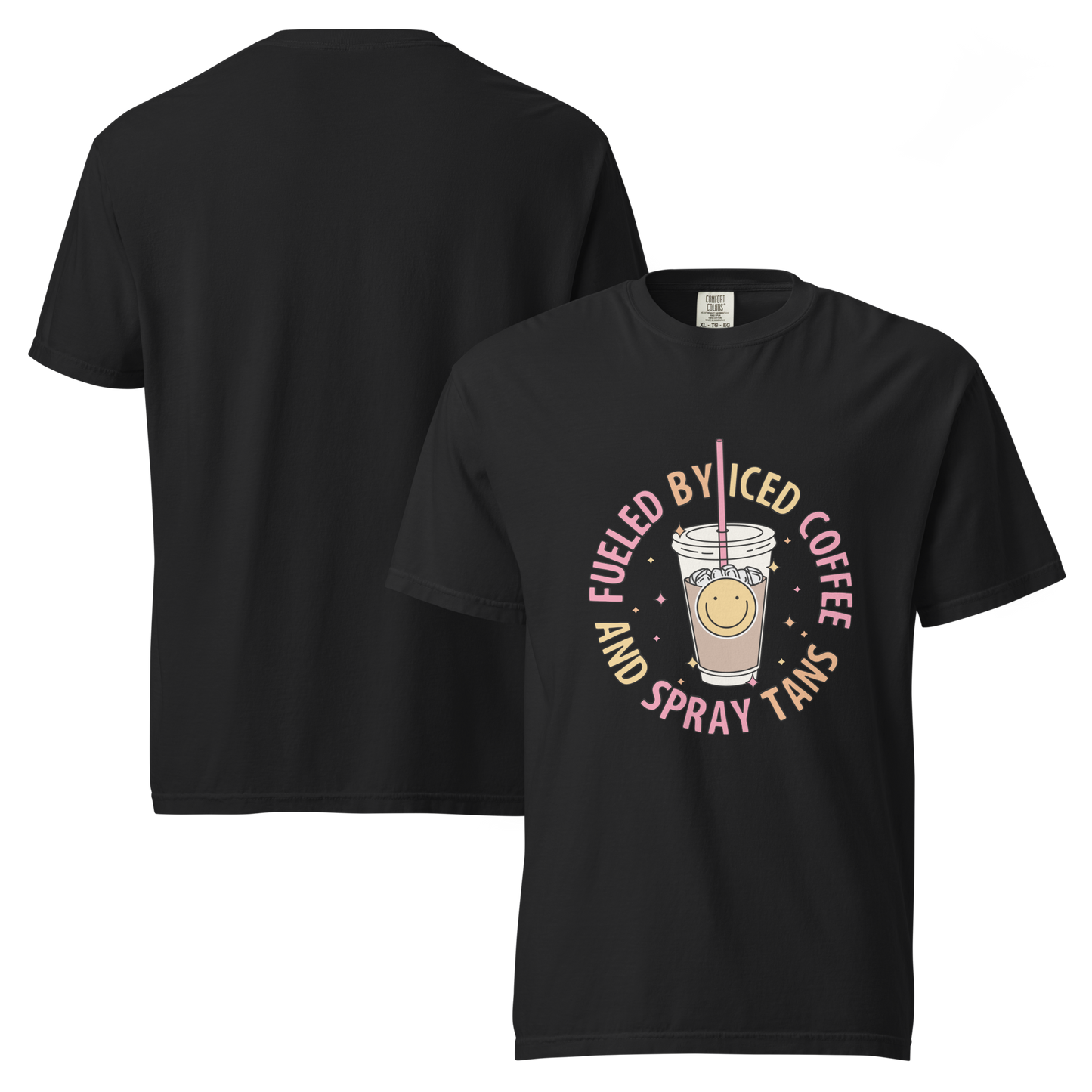 Graphic Tee | Fueled By Iced Coffee And Spray Tans