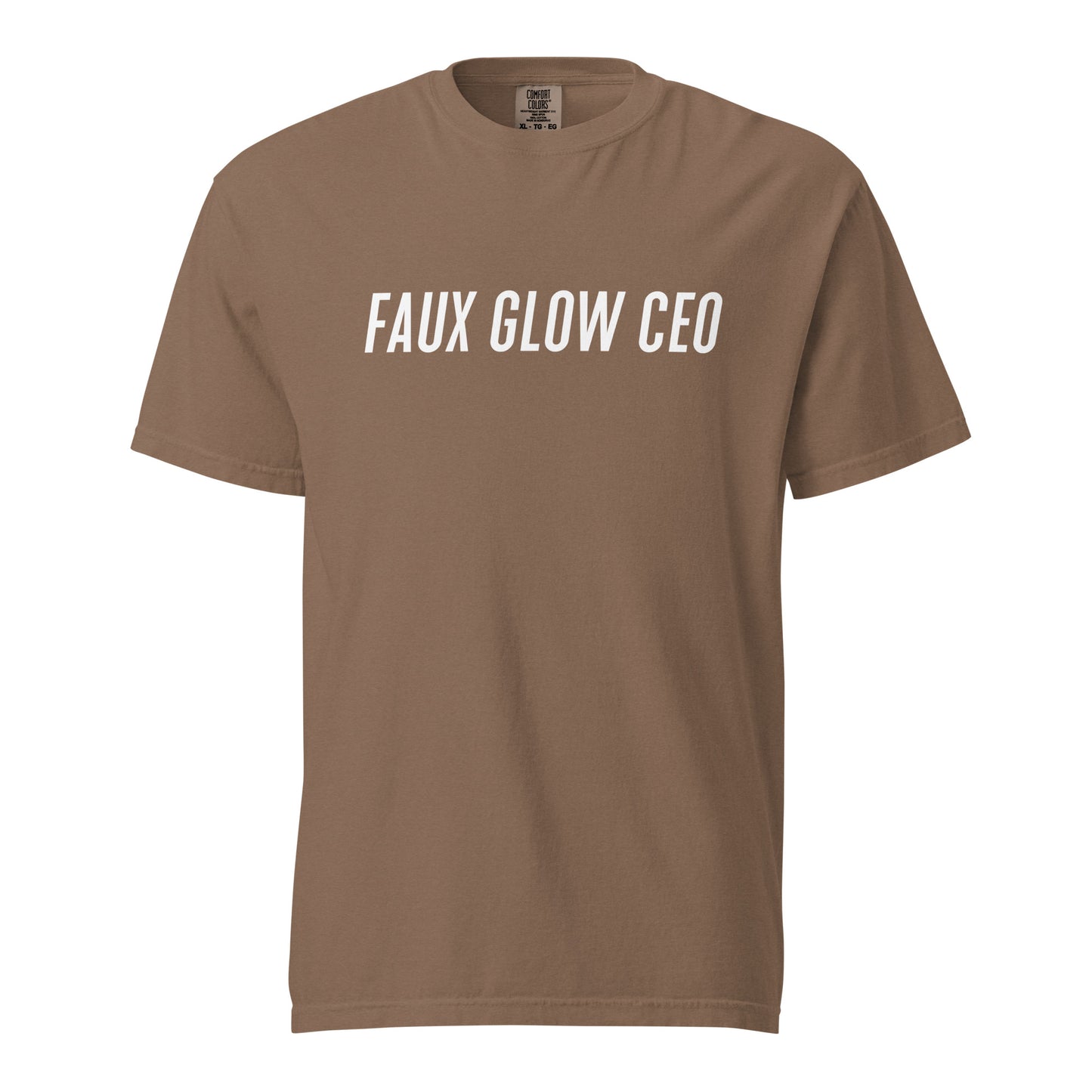 Graphic Tee | Faux Glow CEO